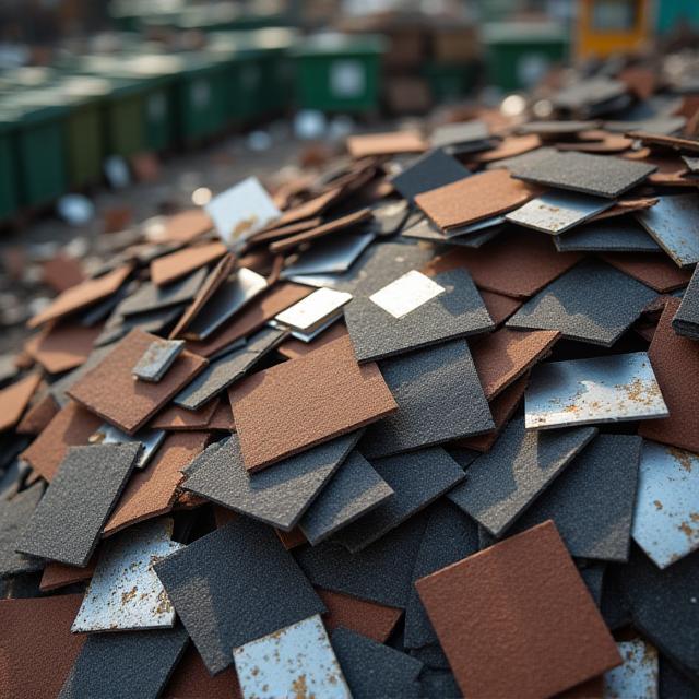Recycling shingles and metals
